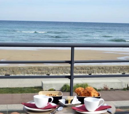 Hôotel Hendaye Valencia terrasse vue mer